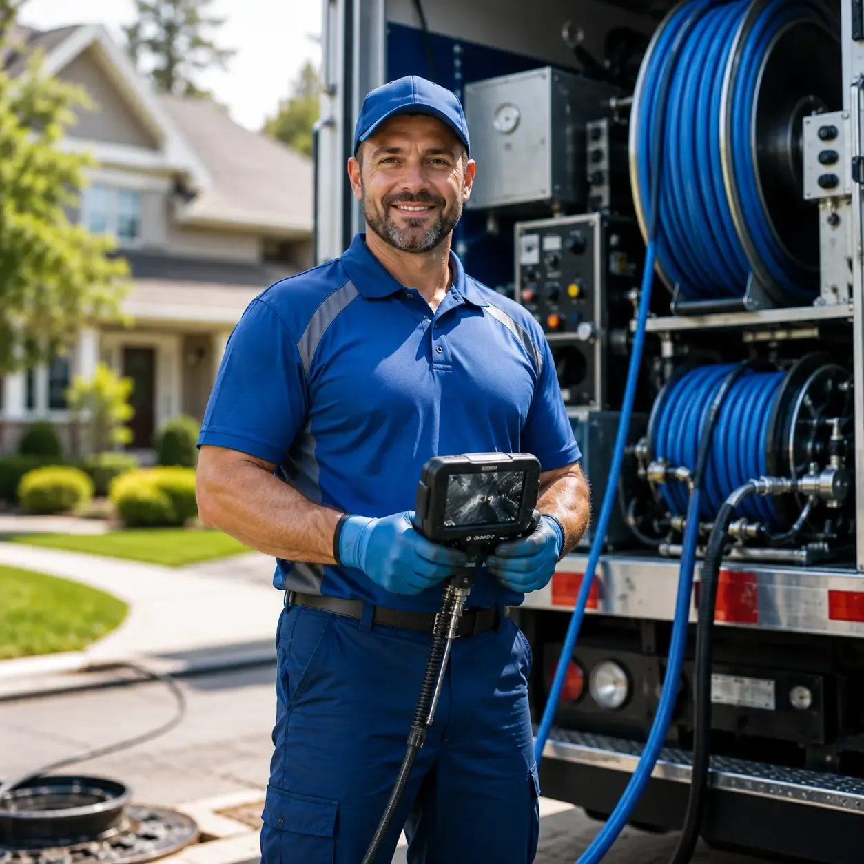 Local outdoor drain cleaning specialists in Hahira, GA